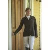 FITS Women's Hydra Rain Show Coat - Black -Equestrian Equipment 303476 800 800