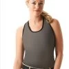 Cheata Women's Trotter Tank W/ Built In Sports Bra - Grey/Black 1 Cheata Women's Trotter Tank W/ Built In Sports Bra - Grey/Black -Equestrian Equipment 307567 800 800