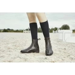 Dublin Women's Evolution Double Zip Front Paddock Boots - Black -Equestrian Equipment 308274 800 800