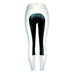 FITS Women's Free Flex Full Seat Zip Front Breech - White