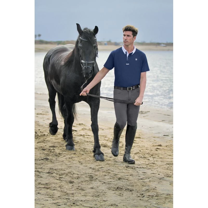 Romfh Men's Polo Short Sleeve Show Shirt - Navy/White 5 Romfh Men's Polo Short Sleeve Show Shirt - Navy/White - Image 3