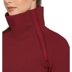 Horseware Women's Nova High Neck - Fig/Rio Red 5 Horseware Women's Nova High Neck - Fig/Rio Red -Equestrian Equipment 317356 800 800