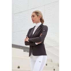 Horseware Women's Flow2 Tech Competition Jacket - Dark Grey