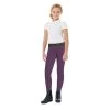 Ovation Kids' Aerowick GripTec Knee Patch Tight - Italian Plum -Equestrian Equipment 341853 800 800