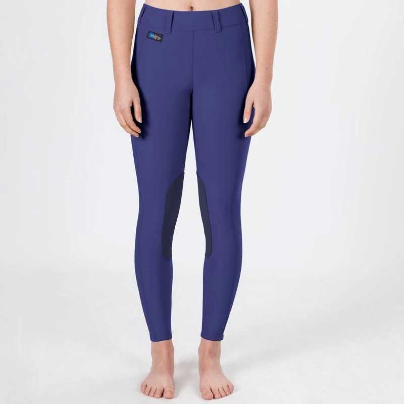 Irideon Kids' Issential Knee Patch Tights - Ultra Violet 3 Irideon Kids' Issential Knee Patch Tights - Ultra Violet