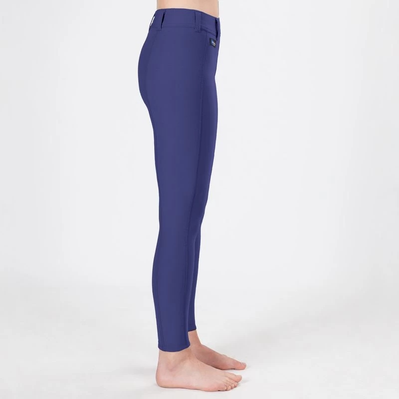 Irideon Kids' Issential Knee Patch Tights - Ultra Violet 4 Irideon Kids' Issential Knee Patch Tights - Ultra Violet - Image 2