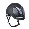 Ovation Jump Air Helmet - Black Matte/Silver Trim 1 Ovation Jump Air Helmet - Black Matte/Silver Trim -Equestrian Equipment 343037 800 800
