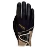 Roeckl Madrid Riding Gloves - Black/Gold 2 Roeckl Madrid Riding Gloves - Black/Gold -Equestrian Equipment 344480 800 800