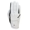 Roeckl Milano Riding Gloves - White/Black -Equestrian Equipment 345196 800 800