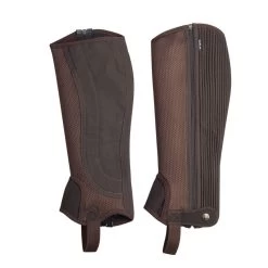 Dublin Easy-Care Mesh Half Chaps II - Brown