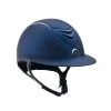 One K Avance Wide Brim Chrome Stripe Helmet - Navy Matte -Equestrian Equipment 345384 800 800