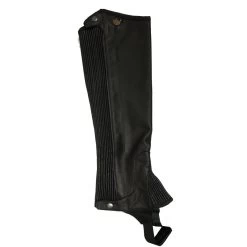 Ovation Pro Topgrain Half Chaps - Black