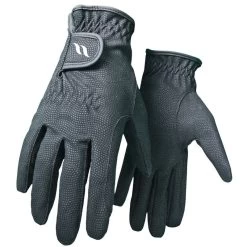 Back On Track Therapeutic Riding Gloves - Black
