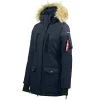 Horze Women's Brooke Long Parka Jacket - Dark Navy 1 Horze Women's Brooke Long Parka Jacket - Dark Navy -Equestrian Equipment 347820 800 800