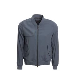 Alessandro Albanese Women's Luxury Silk Blouson Jacket - Aviation Blue 7 Alessandro Albanese Women's Luxury Silk Blouson Jacket - Aviation Blue -Equestrian Equipment 351931 800 800