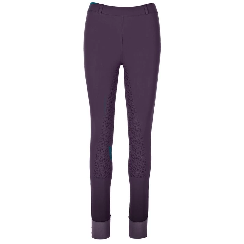 Ovation Women's Equinox GripTec Full Seat Tight - Plum 3 Ovation Women's Equinox GripTec Full Seat Tight - Plum