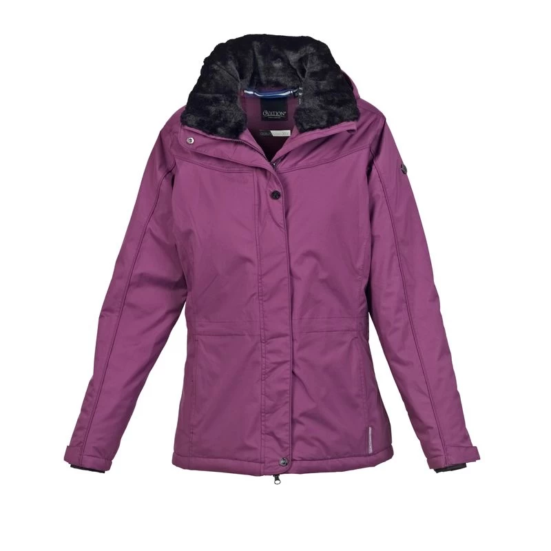Ovation Women's Wensley Jacket - Plum 4 Ovation Women's Wensley Jacket - Plum - Image 2