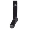 Ovation Women's Tech Merino Wool Knee High Socks - Black/Grey 2 Ovation Women's Tech Merino Wool Knee High Socks - Black/Grey -Equestrian Equipment 361762 800 800