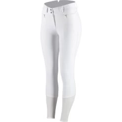 Horze Women's Angelina Full Seat Breeches - White 9 Horze Women's Angelina Full Seat Breeches - White -Equestrian Equipment 376182 800 800