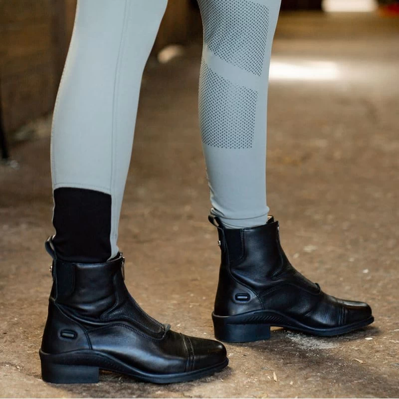 Horze Suffolk Paddock Boots - Black 3 Horze Suffolk Paddock Boots - Black