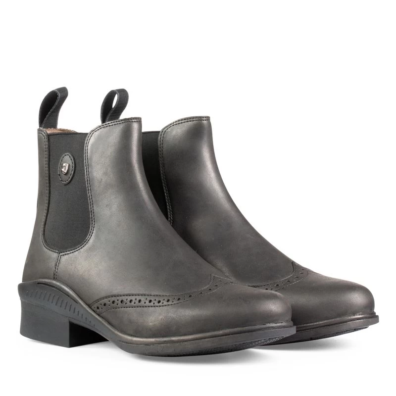 Horze Maine Jodhpur Boots - Black 4 Horze Maine Jodhpur Boots - Black - Image 2