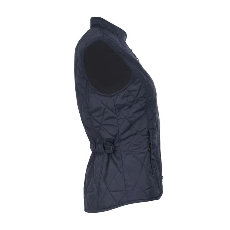 Horze Kids' Classic Quilted Vest - Peacoat Dark Blue 3 Horze Kids' Classic Quilted Vest - Peacoat Dark Blue