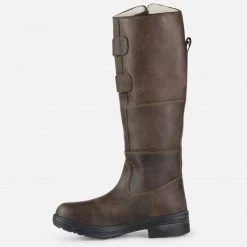 Horze Women's Rovigo Tall Country Boots - Brown 8 Horze Women's Rovigo Tall Country Boots - Brown -Equestrian Equipment 382427 800 800