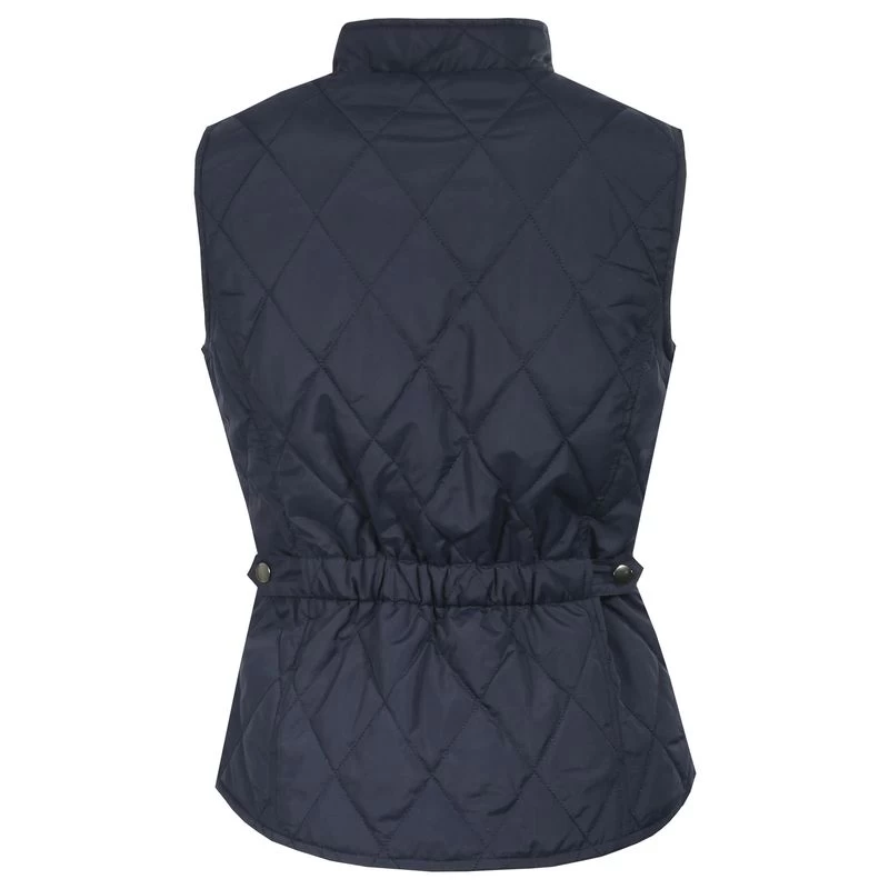 Horze Women's Classic Quilted Vest - Peacoat Dark Blue 6 Horze Women's Classic Quilted Vest - Peacoat Dark Blue - Image 4