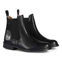 Horze Classic Leather Jodhpur Boots - Black