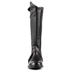 Horze Kids' Soft Leather Half Chaps - Black -Equestrian Equipment 388266 800 800