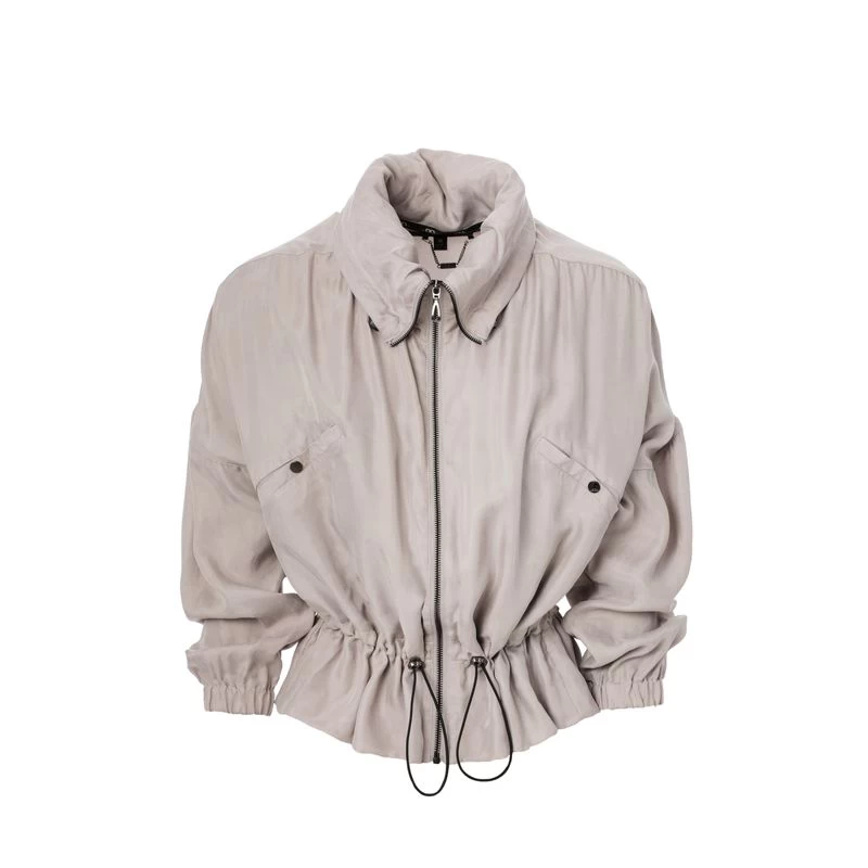 Alessandro Albanese Women's Volare Cupro Jacket - Pearl Grey 3 Alessandro Albanese Women's Volare Cupro Jacket - Pearl Grey