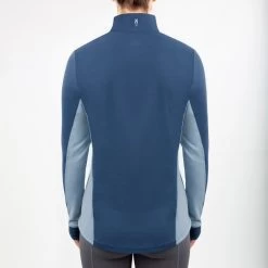 Irideon Women's Himalayer Half Zip - Mineral Blue/Stellar Blue 9 Irideon Women's Himalayer Half Zip - Mineral Blue/Stellar Blue -Equestrian Equipment 395546 800 800