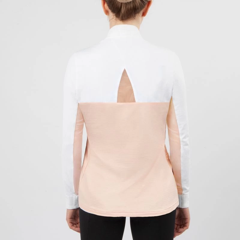 Irideon Women's Ciara IceFil Show Shirt - White/Radiant Peach 5 Irideon Women's Ciara IceFil Show Shirt - White/Radiant Peach - Image 3