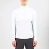 Irideon Women's Ciara IceFil Show Shirt - White/Energy Blue -Equestrian Equipment 398943 800 800