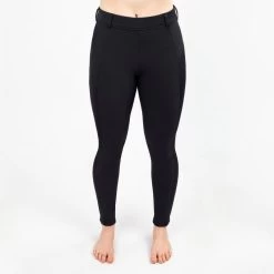 Irideon Women's Thermasoft Full Seat Breeches - Black -Equestrian Equipment 400068 800 800