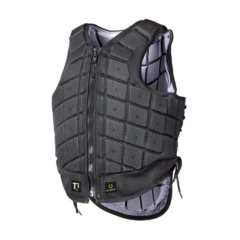 Champion Kids' Titanium Ti22 Youth Slim Body Protector - Black 4 Champion Kids' Titanium Ti22 Youth Slim Body Protector - Black - Image 2