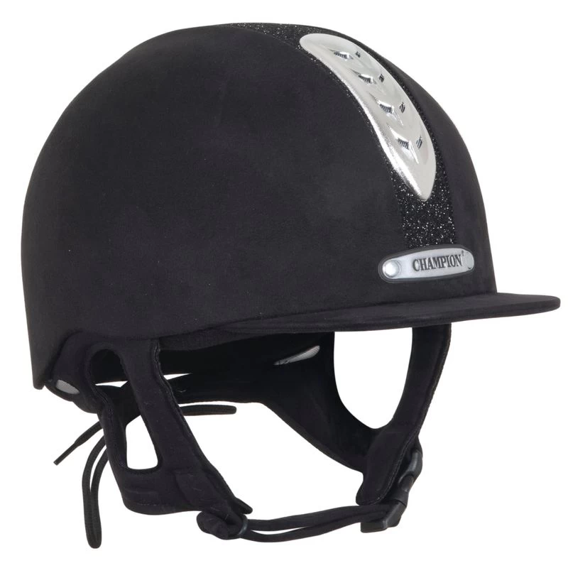Champion X-Air Dazzle Plus Helmet - Black/Black Sparkle 3 Champion X-Air Dazzle Plus Helmet - Black/Black Sparkle