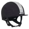 Champion X-Air Dazzle Plus Helmet - Black/Silver Sparkle -Equestrian Equipment 405031 800 800