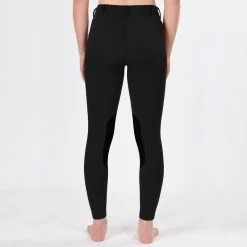 Irideon Women's Thermasoft Knee Patch Breeches - Black -Equestrian Equipment 406387 800 800