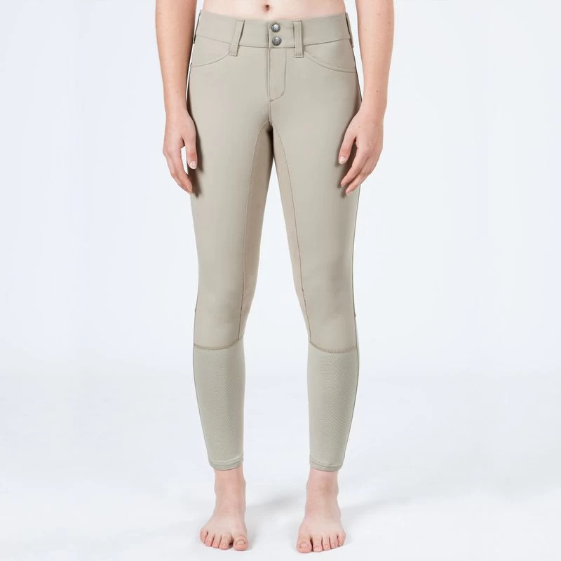 Irideon Women's Hampshire TechFleece Full Seat Breeches - Classic Tan 4 Irideon Women's Hampshire TechFleece Full Seat Breeches - Classic Tan - Image 2