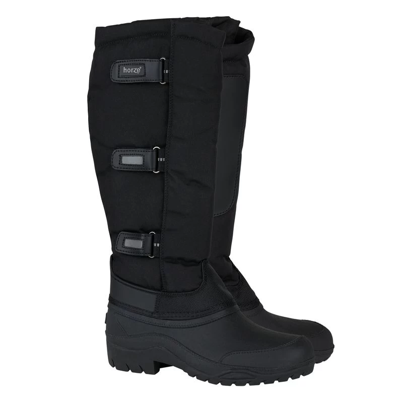 Horze Kids' Polar Thermo Boots - Black 3 Horze Kids' Polar Thermo Boots - Black