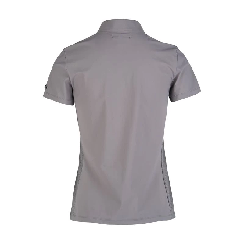 Horze Women's Limited Editon Saphira Ventilated Training Shirt - Silver Scone 6 Horze Women's Limited Editon Saphira Ventilated Training Shirt - Silver Scone - Image 4