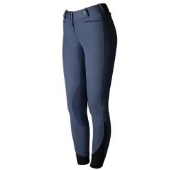 Tredstep Women's Solo Extreme Knee Patch Breeches - Indigo Blue