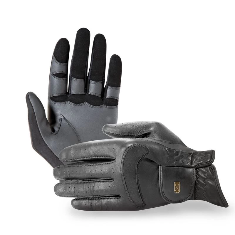 Tredstep Dressage Pro Gloves - Black 3 Tredstep Dressage Pro Gloves - Black