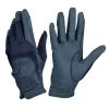 Ovation Women's Pro-Grip Glitter Show Gloves - Navy -Equestrian Equipment 432609 800 800
