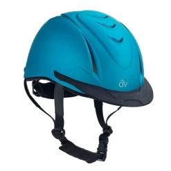 Ovation Metallic Schooler Helmet - Teal