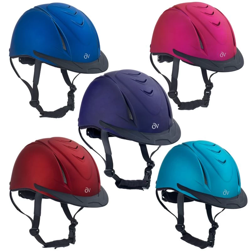 Ovation Metallic Schooler Helmet - Teal 4 Ovation Metallic Schooler Helmet - Teal - Image 2