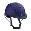 Ovation Metallic Schooler Helmet - Purple -Equestrian Equipment 440228 800 800