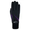 Roeckl Wismar Winter Gloves - Black/Purple -Equestrian Equipment 449609 800 800