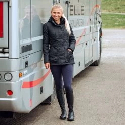 Horze Women's Jadine Winter Jacket - Black -Equestrian Equipment 452200 800 800